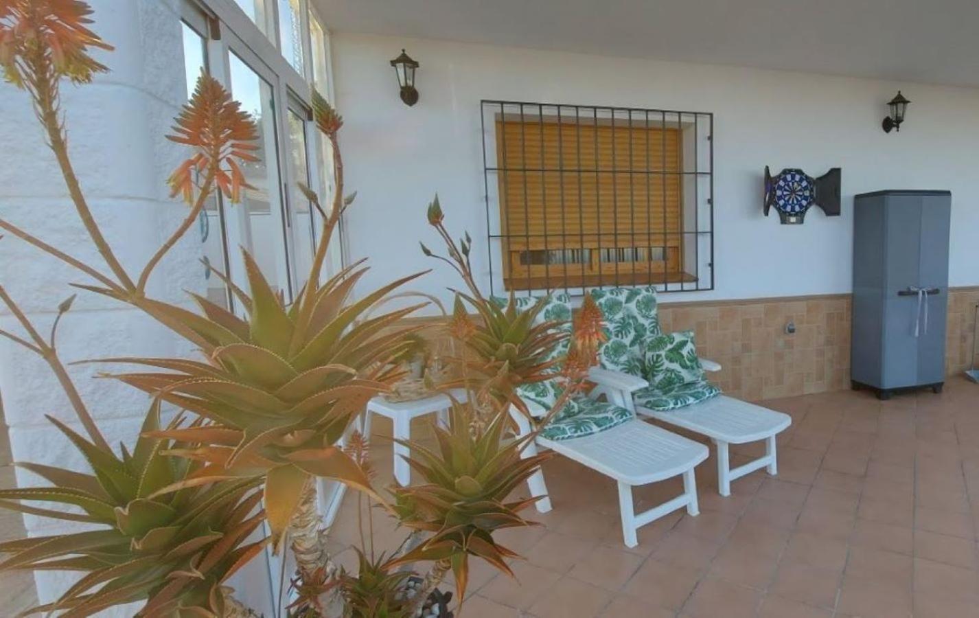 Cortijo Blanco Villa Albondon Bagian luar foto